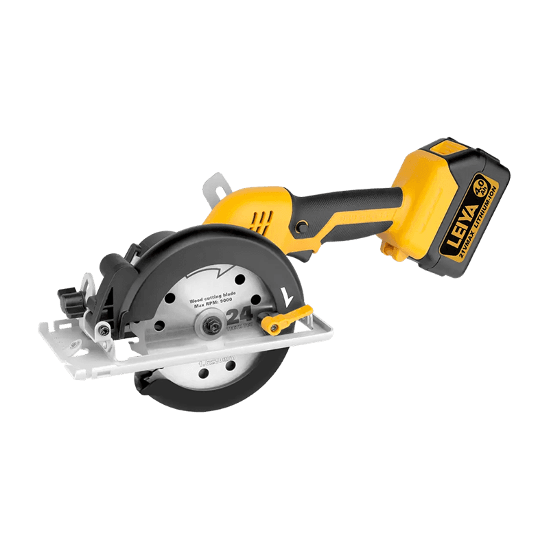 LEIYA-A2020 140mm High Speed Outer Rotor Lithium Electric Circular Saw Portable Cordless Power Tools Wood Metal Marble Cutting Machine