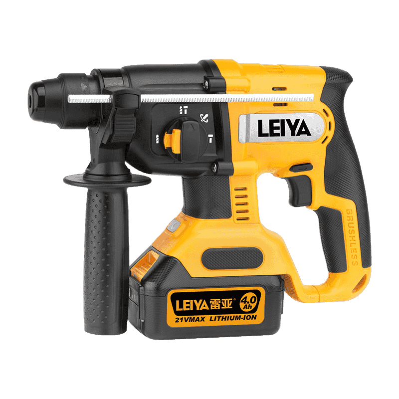 LEIYA-A7520 Cordless Lithium Brushless Hammer 18V Hammer Percussion Electric Drill