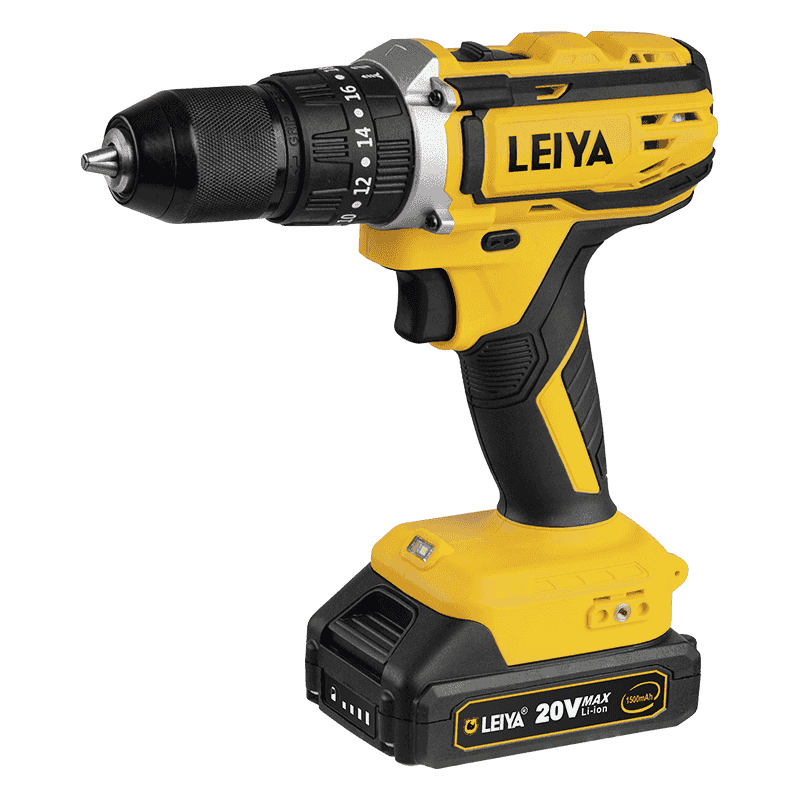 LEIYA-D8635 10mm Electric Screwdriver 20V Lithium Battery Electric Cordless Drill