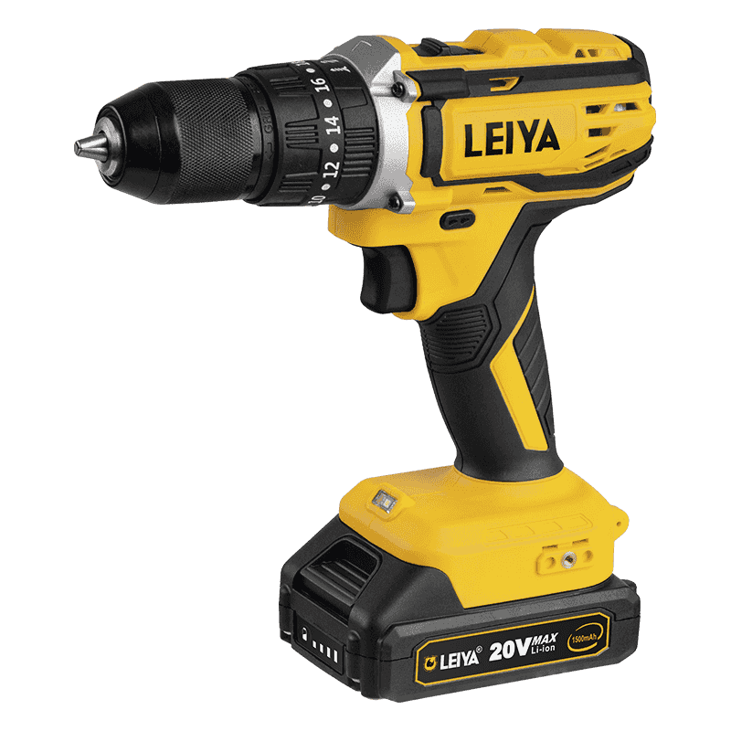 LEIYA-D8635 10mm Electric Screwdriver 20V Lithium Battery Electric Cordless Drill