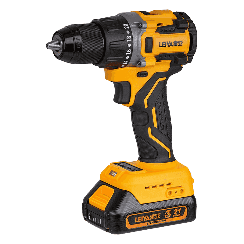 LEIYA-A3221 13mm Electric Screwdriver 18V Lithium Battery Electric Cordless Drill