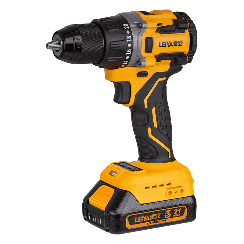 LEIYA-A3221 13mm Electric Screwdriver 18V Lithium Battery Electric Cordless Drill